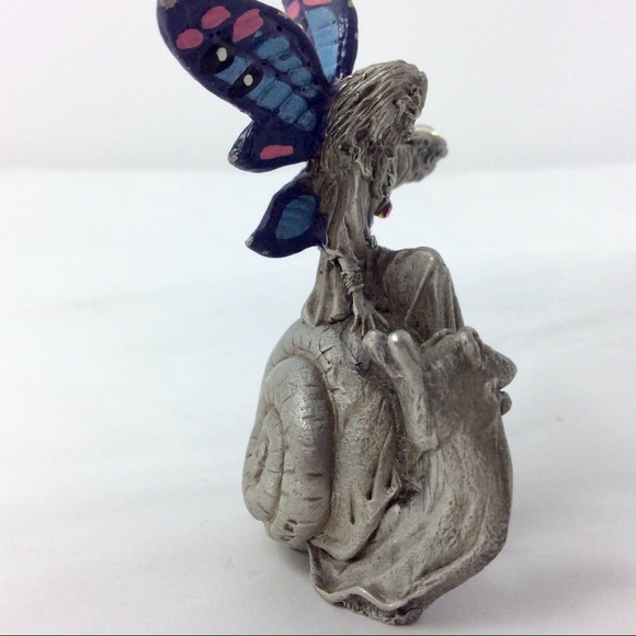 Pewter fairy figure - Picture 9 of 12